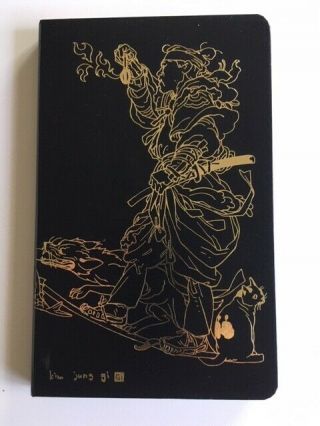 Kim Jung Gi Illustrated Notebook Signed Hand Drawn Sketch Op Rare Lmtd