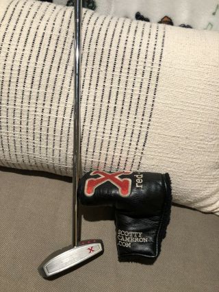Very Rare,  2004 Scotty Cameron Red X 2 Putter With Stainless Steel Gss Insert.