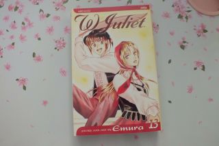 W Juliet Manga Vol.  13 Rare Out Of Print Manga Viz Media Gently