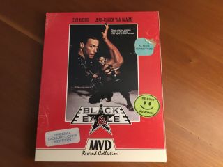 Black Eagle (blu - Ray/dvd,  2018,  Mvd Visual,  Includes Rare Slipcover & Poster)