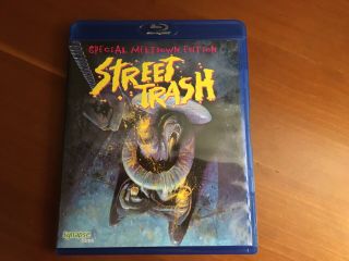 Street Trash (blu - Ray Disc,  Synapse Films,  Special Meltdown Edition,  Rare Oop)
