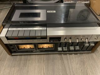 Vintage Teac A - 450 Stereo Cassette Deck.  Very Rare Desk For Repairs