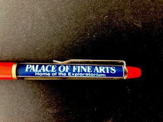 Rare Vintage San Francisco Palace of Fine Arts Exploratorium Floaty Pen 3