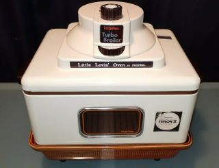 Rare Turbo Broiler Little Lovin Oven By Imarflex Teflon Ii Perfect