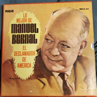 “latin,  Cuba,  Puerto Rico” “manuel Bernal” “lo Mejor” " Rare Lp "