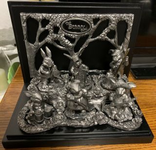 Ricker PEWTER FIGURINES - VERY RARE LIMITED PRODUCTION “THE BUNNY BAND” DISPLAY 2