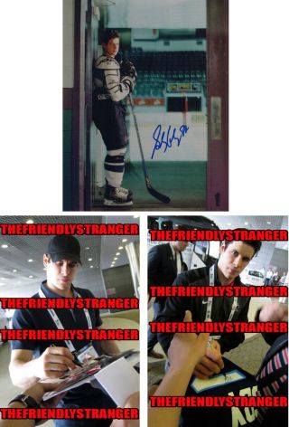 Rare Sidney Crosby Signed Autographed " Rimouski Oceanic " 8x10 Photo - Proof