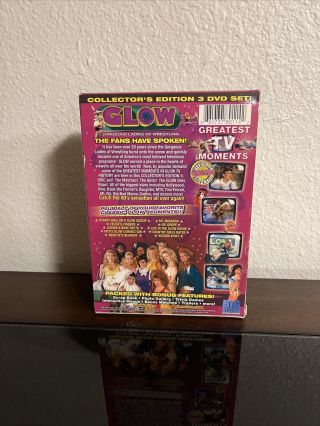 GLOW: Gorgeous Ladies of Wrestling - Greatest TV Moments Rare DVD 3