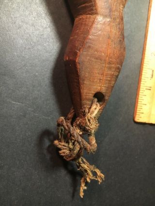Antique Wooden Hand Carved Slingshot 3