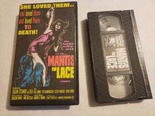 Mantis In Lace Vhs Something Weird Video A.  K.  A.  Lila,  Mantis In Lace Rare