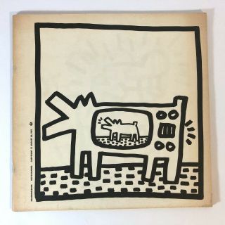 Keith Haring 1982 Coloring Book Rare York City Street Art 1980 