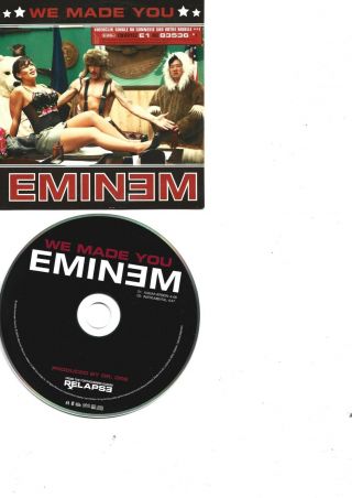 Eminem Rare Eu Cds In Card Ps We Made You