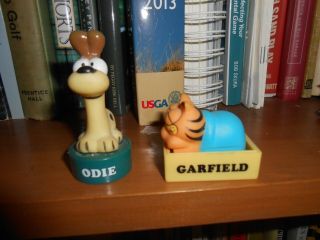 Garfield And Odie Vintage 1980 