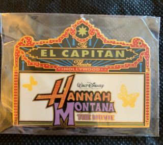 Disney Dsf Hannah Montana The Movie Marquee Pin Le 150 Ultra Rare