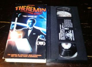Theremin An Electronic Odyssey Vhs Very Rare Video Tape Documentary Film