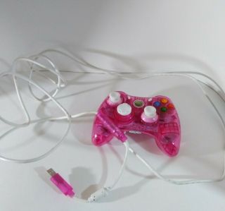 Rare Rock Candy Pink Wired Controller - Xbox 360 Windows