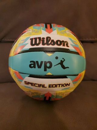 Rare Htf Wilson Avp Special Edition Volleyball Full Size