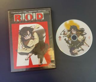 R.  O.  D.  Read Or Die (dvd,  2003) Anime,  Manga - - Rare Oop