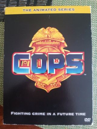 Cops Animated Series Dvd Box Set Oop Shout Factory Discs Rare