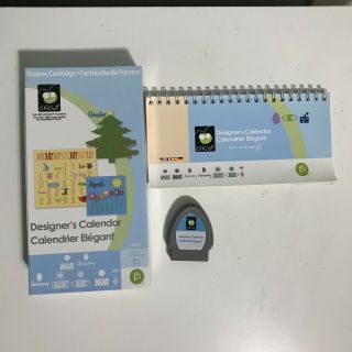 Cricut Cartridge - Designers Calendar - Rare - Hard To Find