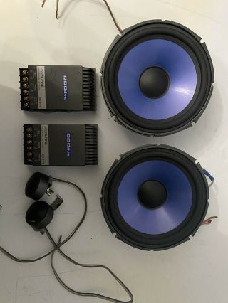 Alpine Dddrive Ddc - F17b 6.  5” 2way Neo Component Speakers Set Extremely Rare
