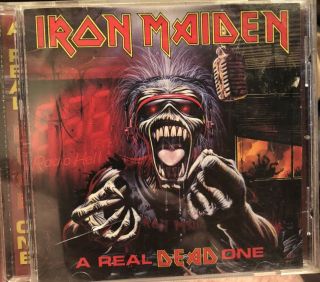 A Real Dead One By Iron Maiden (cd,  1993,  Capitol) Rare & Oop