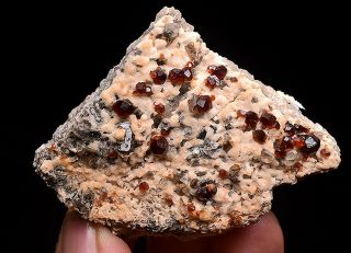 44g Natural Fanta Spessartine Garnets Smoky Crystal Rare Mineral Specimen