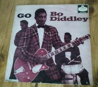 Bo Diddley Go Vinyl Lp Rare Orig 1st Press Uk London Plum Label Rock 