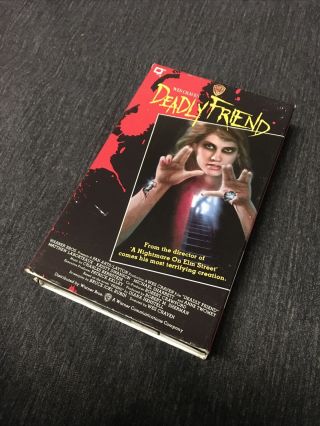 Wes Craven Deadly Friend Beta Not Vhs Rare Horror Slasher Boardingouse 1986