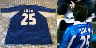 Rare Retro Chelsea European Cup Winners Shirt Zola 25 1997/99 | (xl)