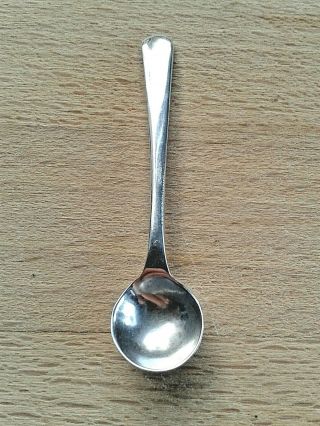 A Sterling Silver Salt Spoon By Adie Brothers,  Birmingham 1951