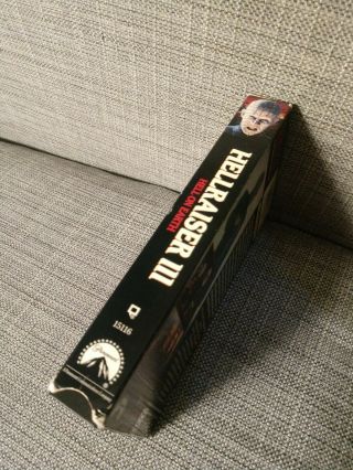 Hellraiser 3 VHS SPANISH SUBTITLES Horror Slasher Gore Rare Clive Barker 3