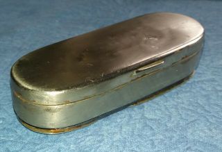 A Rare Swedish Snuff Box With Corkscrew And Knife.
