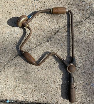 Vintage Corner Brace Angle - Drive Hand Drill Antique