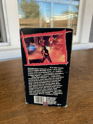 Rocktober Blood Rare Horror VHS 3