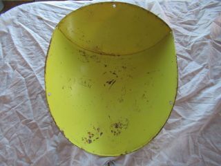 Vintage Yellow American Family Scale Hanging Basket 60 Pound Chicago IL. 3