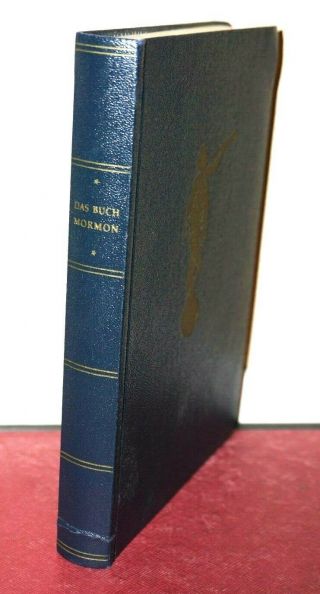 The Book Of Mormon German Translation Das Buch Mormon 1964 Lds Mormon Rare Hb
