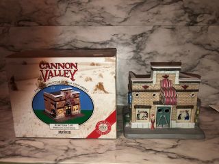 Rare Retired Midwest Of Cannon Valley 16669 - 7 Hometown Cafe Lighted Le 3500