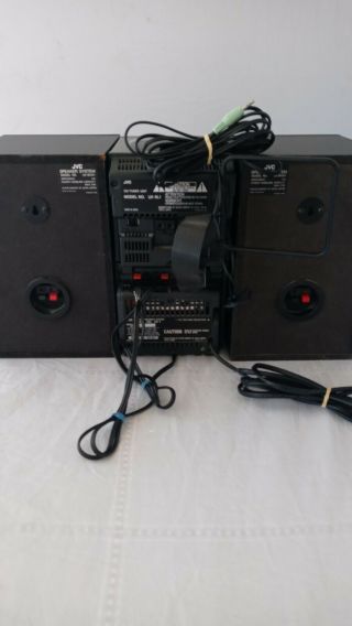 Rare JVC Micro Component Shelf System UX - 1 tape player cd radio 1991 2