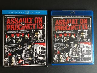 Rare Oop Assault On Precinct 13 (scream Factory Blu - Ray 2013) Carpenter