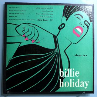 Billie Holiday W/lester Young Vol.  2 Ultra - Rare Orig 