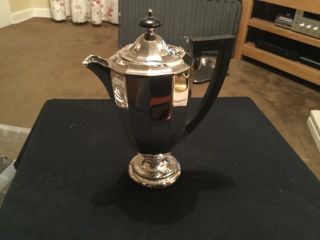 Vintage Silver Plated Tea/coffee Pot By At