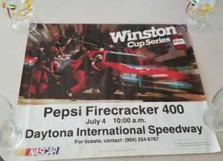 Pepsi Firecracker 400 Nascar Winston Cup Series Rare 80 