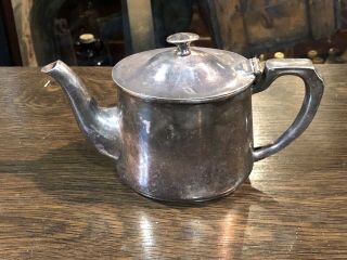 Antique Walker And Hall Silverplated Teapot