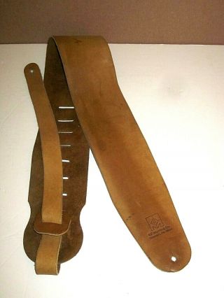 Vintage Rare C.  F.  Martin & Co.  Leather Guitar Strap