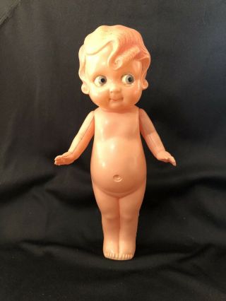 Vintage Celluloid Kewpie Type Doll Japan - Jointed Arms