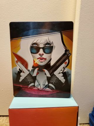 Atomic Blonde Steelbook (blu - Ray,  Dvd,  2017) - Limited Edition - Rare