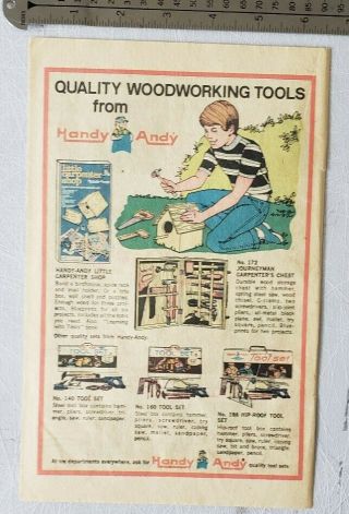 Vintage Handy Andy Rare Print Advertisement