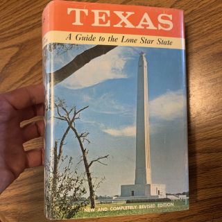 Rare: Texas A Guide To The Lone Star State,  Hansen,  1969 Hc/dj Illustrated