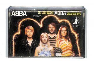 Rare Abba Greatest Hits Dancing Queen S.  O.  S.  Singapore English Cassette Ct936
